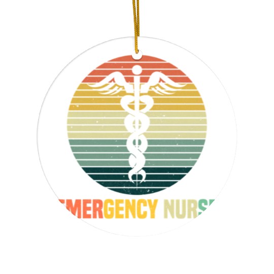 Emergency Room Nurse Er Nursing Ceramic Ornaments