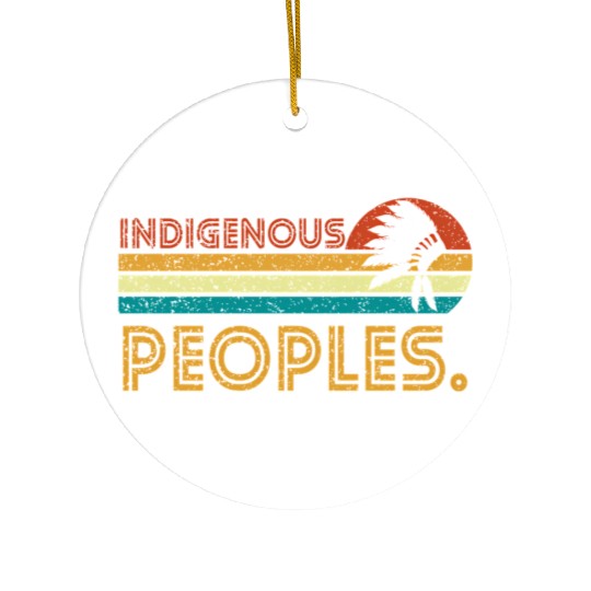 Indigenous Peoples Day Ceramic Ornaments