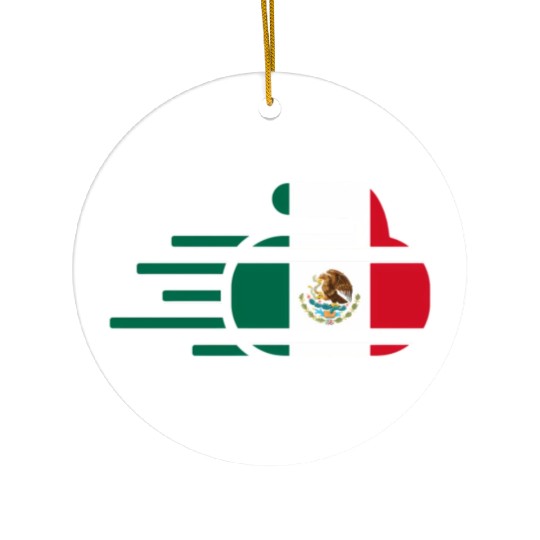 Meco Curling Team Fans Jersey Mecan Curler Ceramic Ornaments