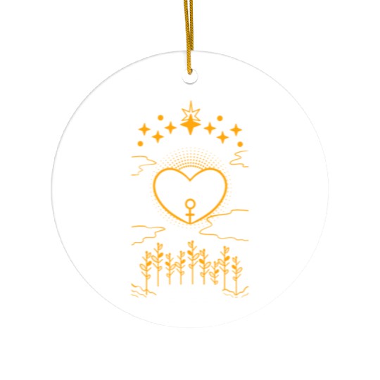 Empress Black Tarot Card Occultism Devil Gothic Ceramic Ornaments