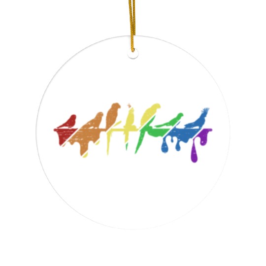 Bird Cockatiel Birds FLower Birding Birdwatching Ceramic Ornaments