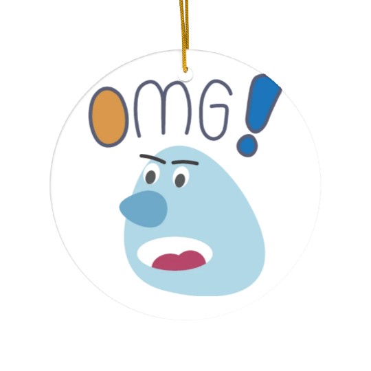 omg Ceramic Ornaments