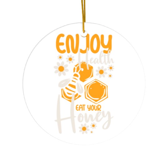 Beekeeper Flower Ceramic Ornaments