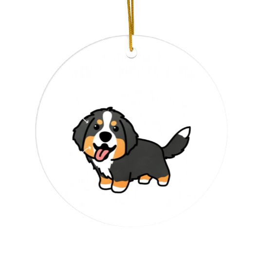 Bernese Mountain Dog Anatomy Ceramic Ornaments
