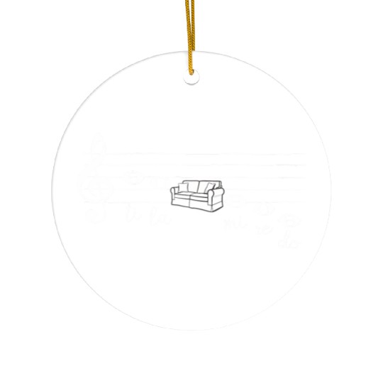 Funny Music Orchestra Choir Ceramic Ornaments