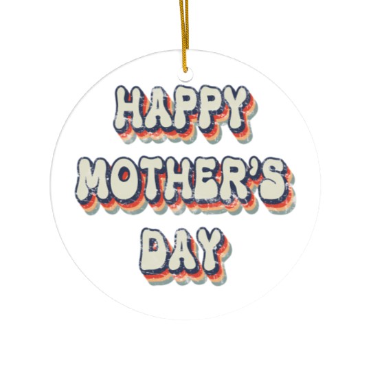 Vintage Happy Mother'S Day Ceramic Ornaments