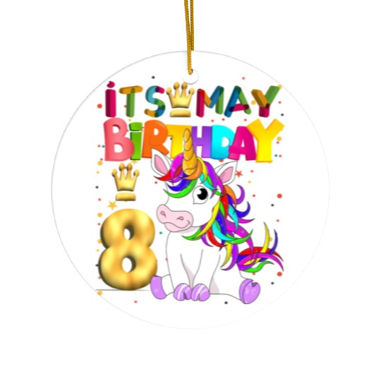 Uorn Party Animal 8Th Uorn Ceramic Ornaments