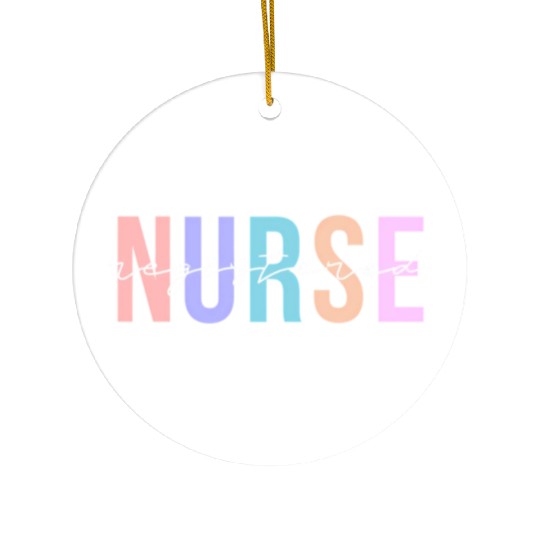 Registered Nurse Rn Emergency Room Nurse Ceramic Ornaments