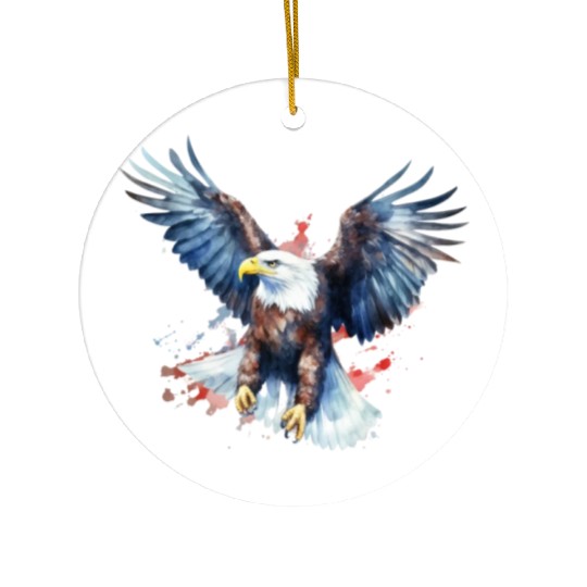 Eagle 4Th July Independent Day Ceramic Ornaments