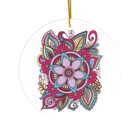 Splash blossom Ceramic Ornaments