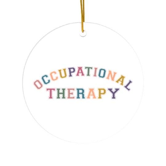 Ot Occupational Therapy Ceramic Ornaments