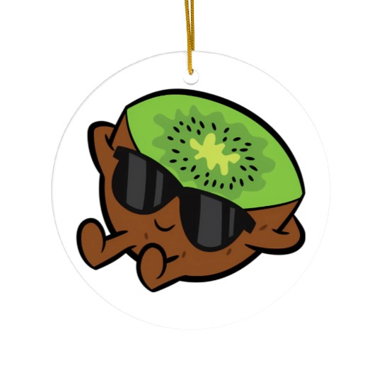 Kiwi Fruit Relang Lazy Kiwi Ceramic Ornaments