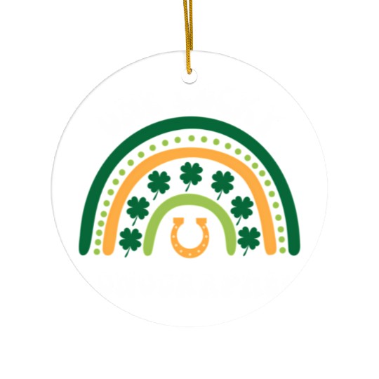 Sonographer Ultrasound Techian St Patrick'S Day Ceramic Ornaments