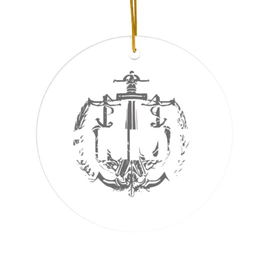 hardrock anchor design Ceramic Ornaments