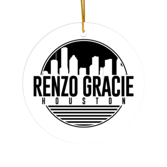 Renzo Gracie Jiu-Jitsu Houston Ceramic Ornaments