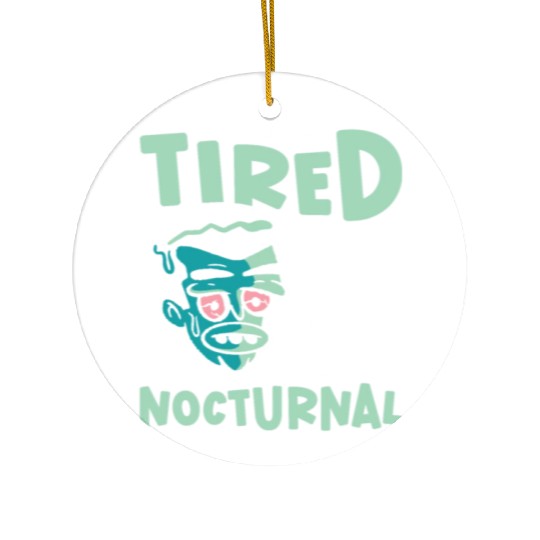 Night Shift Worker Graveyard Duty Ceramic Ornaments