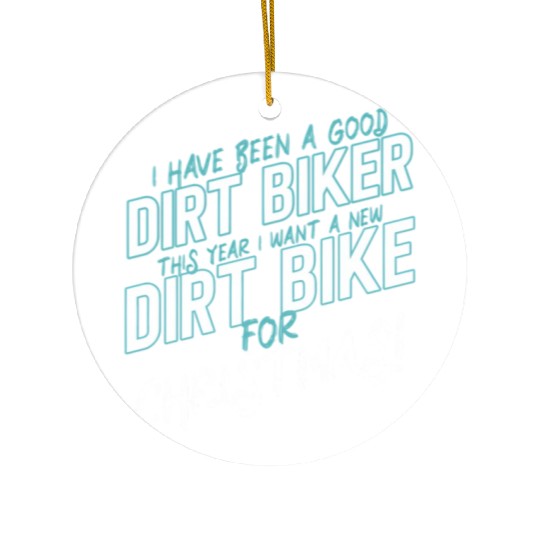 Mx Motocross Bike Dirt Biking Ceramic Ornaments