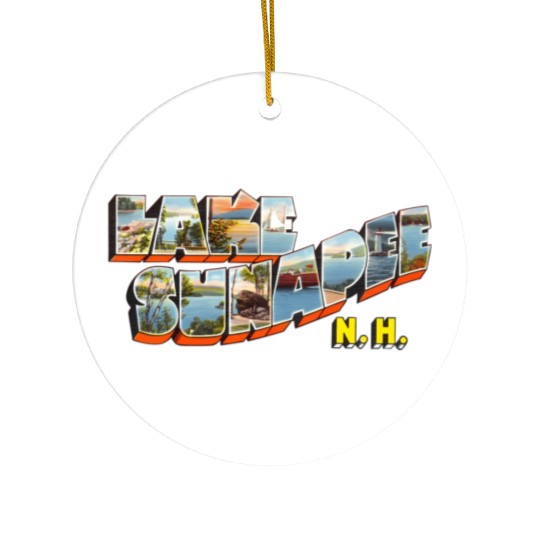 Lake Sunapee New Hampshire Nh Ceramic Ornaments