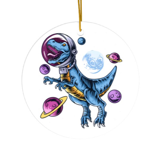 Dinosaur Astronauts Science Fiction Science Ceramic Ornaments