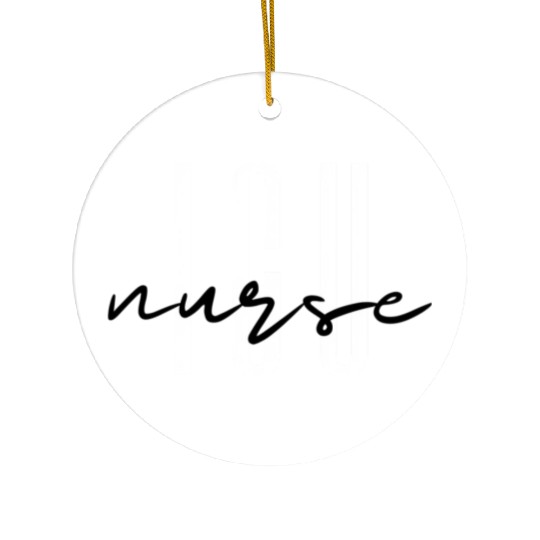 Icu Nurse Intensive Care Unit Registered Nurse Ceramic Ornaments