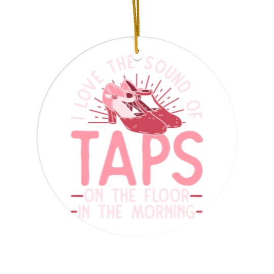 Tap Dance Tap Dancer Ceramic Ornaments