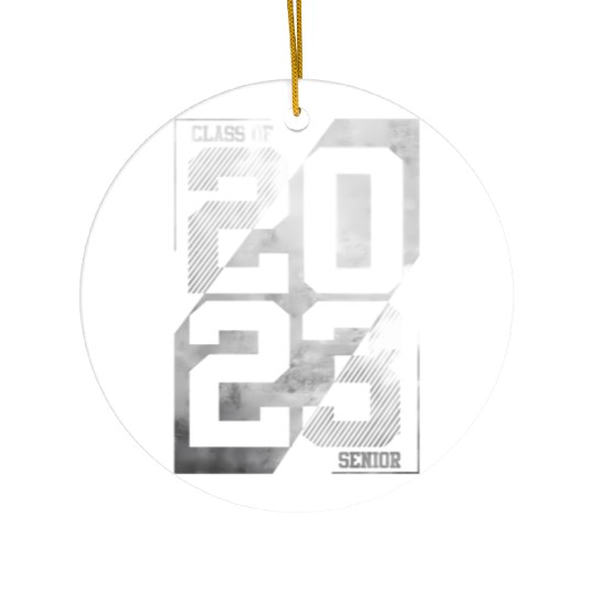2023 Senior Class Of 23 Ceramic Ornaments