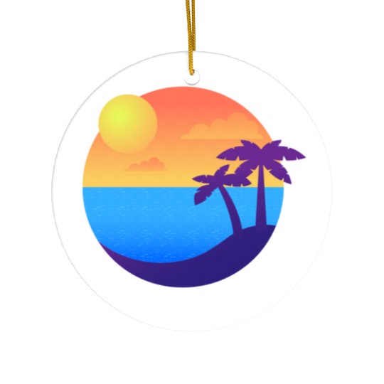 This Summer Ceramic Ornaments