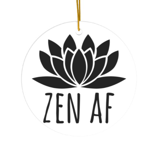 Lotus Buddhism Zen Af Ceramic Ornaments