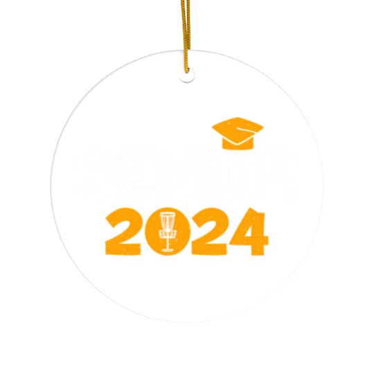 Class Of 2024 Di Golf Graduation 2024 Grad Ceramic Ornaments
