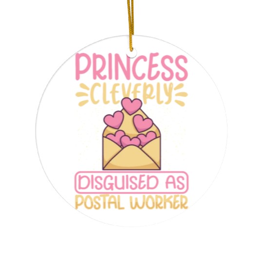 Postal Worker Mail Lady Mail Carrier Postal Ceramic Ornaments