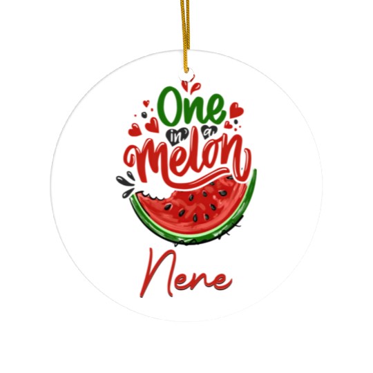 One In A Melon Nene Ceramic Ornaments