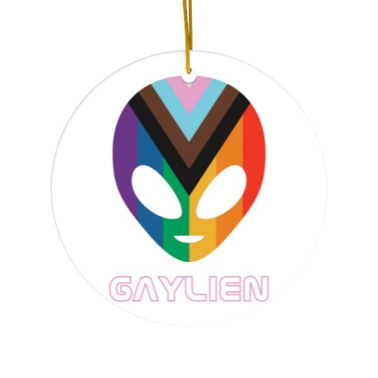 Gaylien aka Gay Alien Ceramic Ornaments