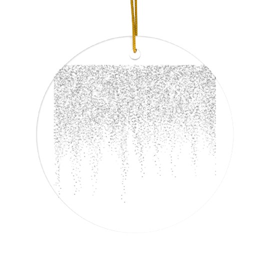 Glitter sparkling crystal Ceramic Ornaments