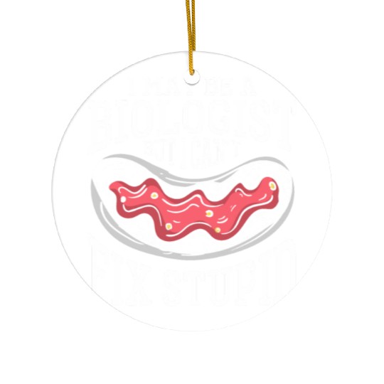 Biology Gift Biologist Ceramic Ornaments