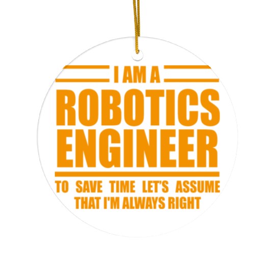 I m A Robotics Engineer To Save Time Just Assume Ceramic Ornaments