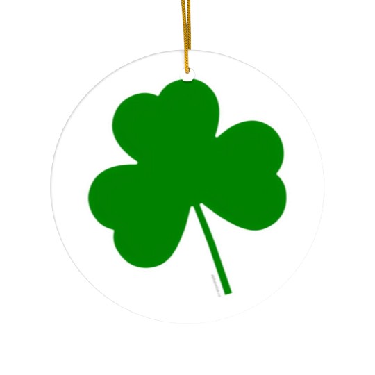 St Patricks Day For Shamrock Patty Irish Ceramic Ornaments