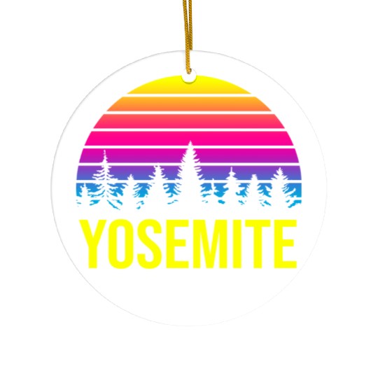 Yosemite National Park Ceramic Ornaments