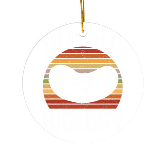 Biology Gift Biologist Ceramic Ornaments