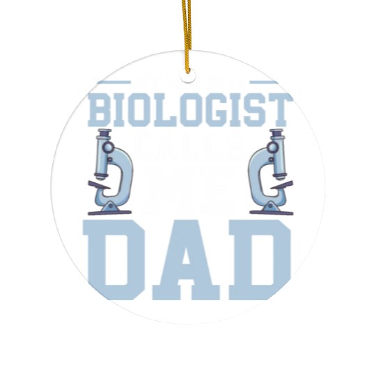 Biology Gift Biologist Ceramic Ornaments