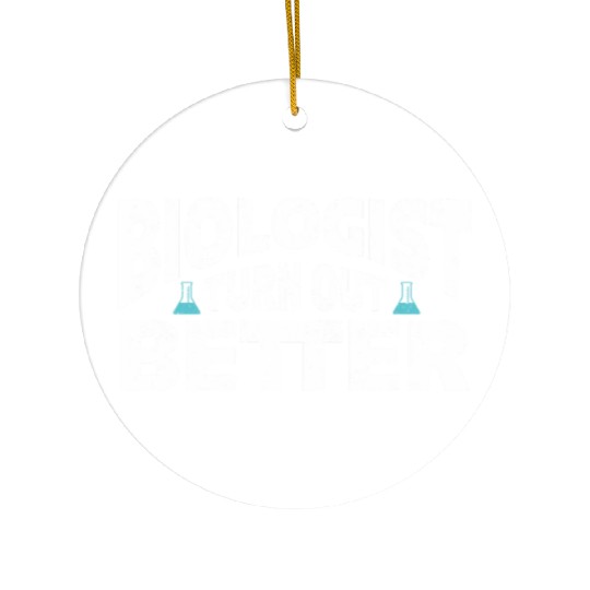 Biology Gift Biologist Ceramic Ornaments