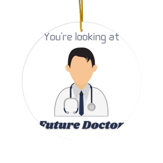 The Future Doctor Ceramic Ornaments