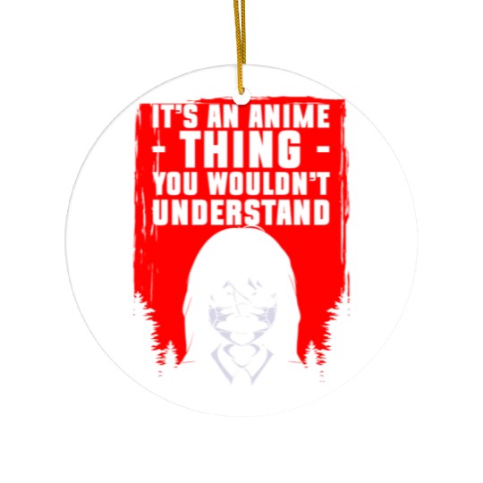 Manga Senpai Anime Ceramic Ornaments