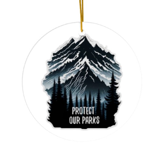 Natur Wildlife Outdoor Forest Camping Hiking Ceramic Ornaments