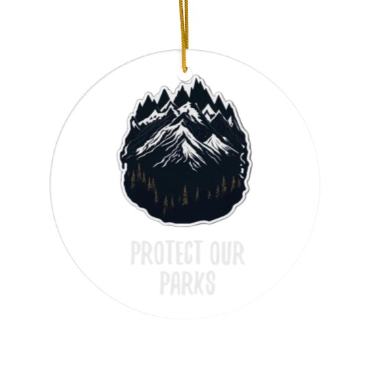 Natur Wildlife Outdoor Forest Camping Hiking Ceramic Ornaments