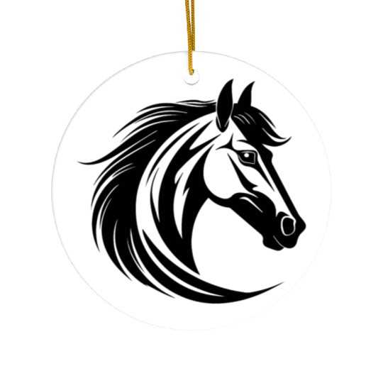Horse Equine Pony Ceramic Ornaments