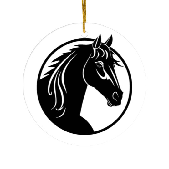 Horse Equine Pony Ceramic Ornaments