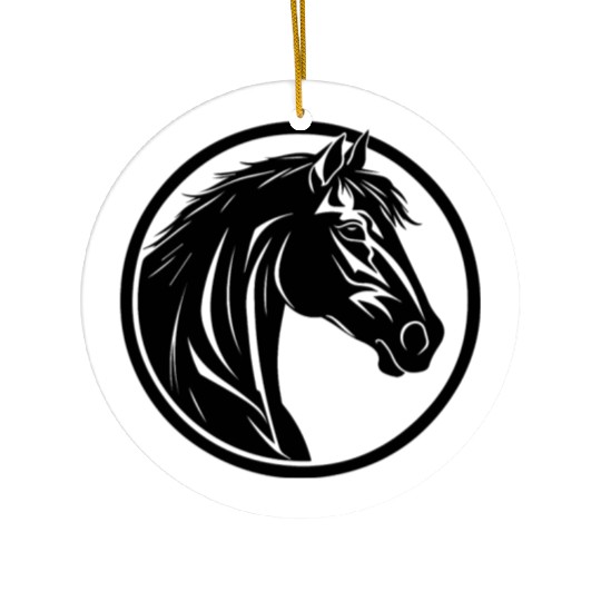 Horse Equine Pony Ceramic Ornaments