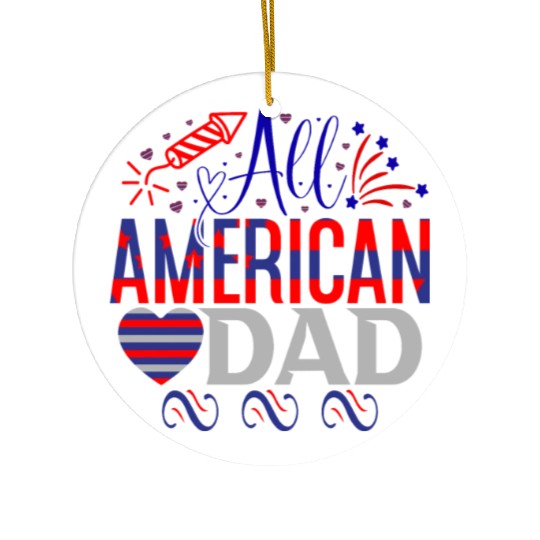 American dad Ceramic Ornaments