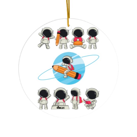WINKYES - Funny Astronauts Ceramic Ornaments