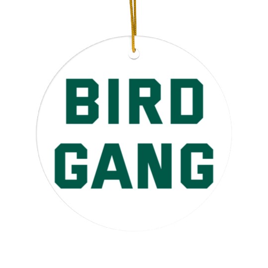 Bird Gang Ceramic Ornaments